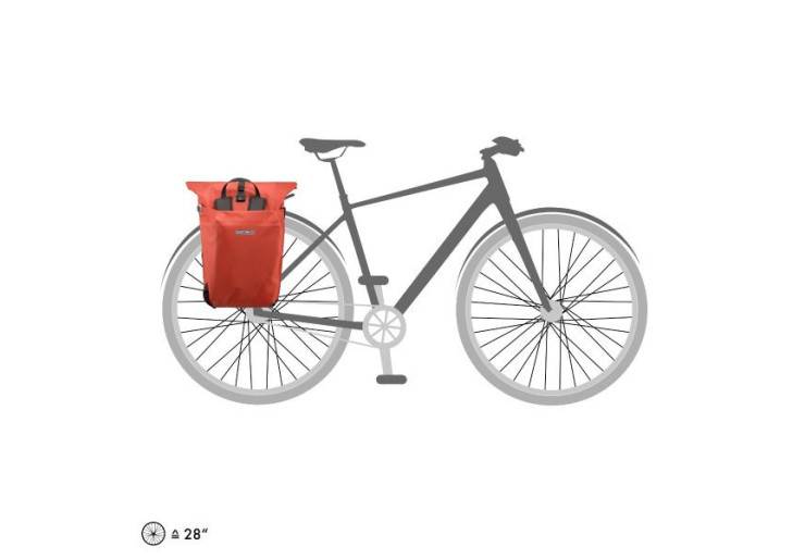 Sacoche de vélo Ortlieb Vario Ps Rooibos