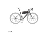 Sacoche de cadre Bikepacking Ortlieb Frame-Pack RC Toptube 3L Noir