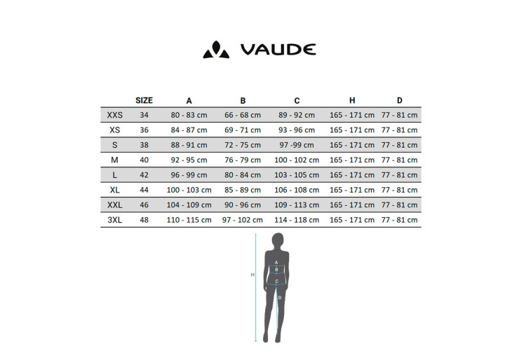Veste Vaude Cyclist Jacket III Bleu Marine - Femme
