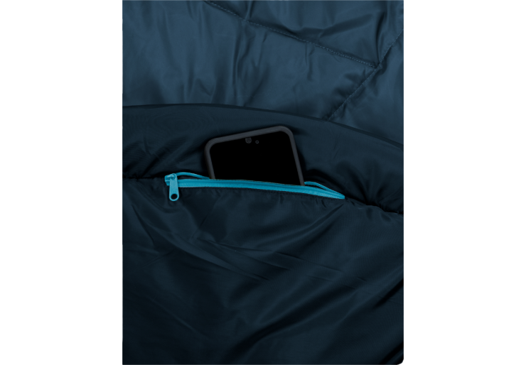Sac de couchage Vaude Sioux 100 II SYN Left Baltic Sea