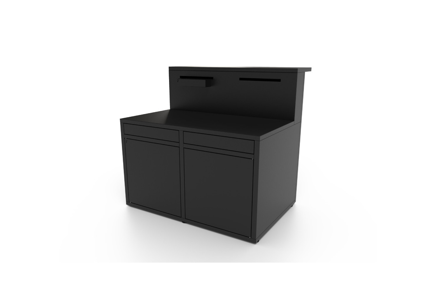 Support Couvercle De Cuisine BOAA Fresh - Range Couvercles Tiroir - Anthracite - Sans BPA, Lavable