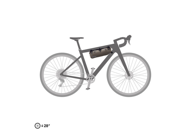 Sacoche de vélo Ortlieb Gravel-Pack 25L Dark Sand
