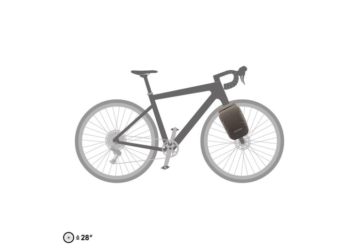 Sacoche de vélo Ortlieb Gravel-Pack 25L Dark Sand