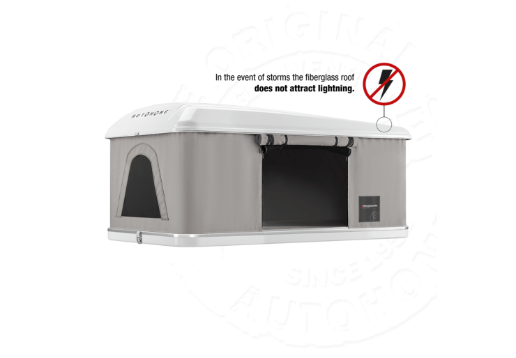 Tente de toit Autohome Maggiolina Airlander S X-Long Gris