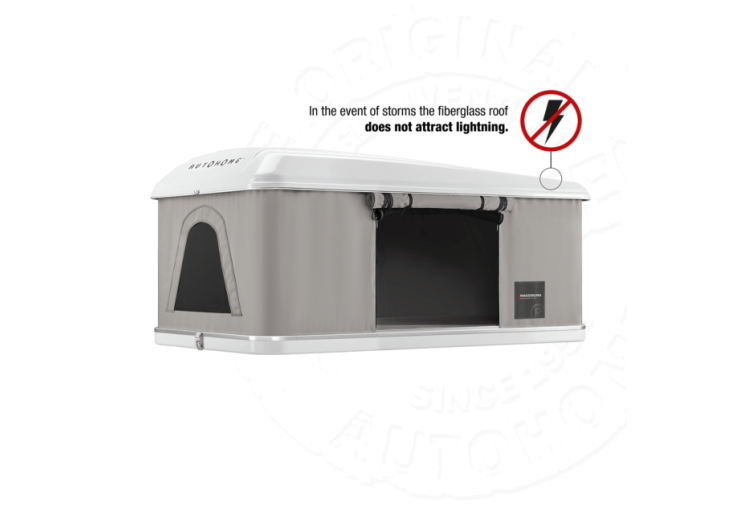 Tente de toit Autohome Maggiolina Airlander S X-Long Gris