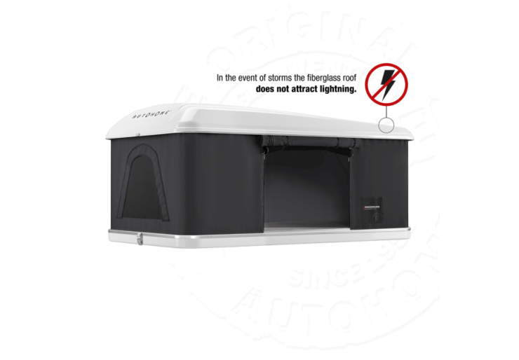 Tente de toit Autohome Maggiolina Airlander S X-Long Gris