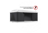 Tente de toit Autohome Maggiolina Airlander S X-Long Gris