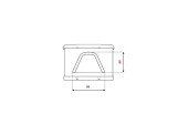 Tente de toit Autohome Maggiolina Airlander Plus Small Blackstorm