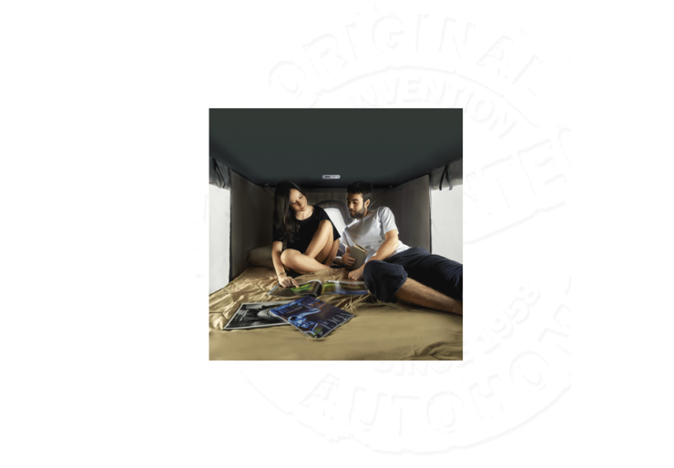 Tente de toit Autohome Maggiolina Airlander Plus Small Blackstorm