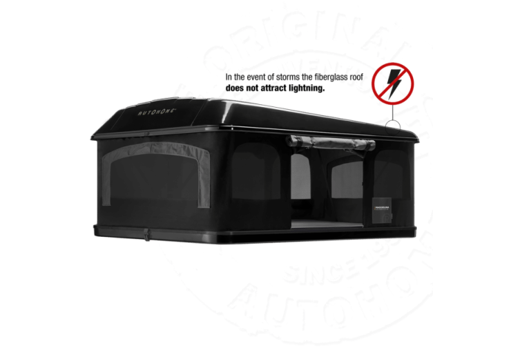 Tente de toit Autohome Maggiolina Airlander Plus Small Blackstorm