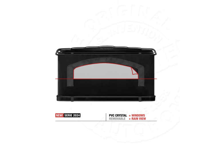 Tente de toit Autohome Maggiolina Airlander Plus Small Blackstorm