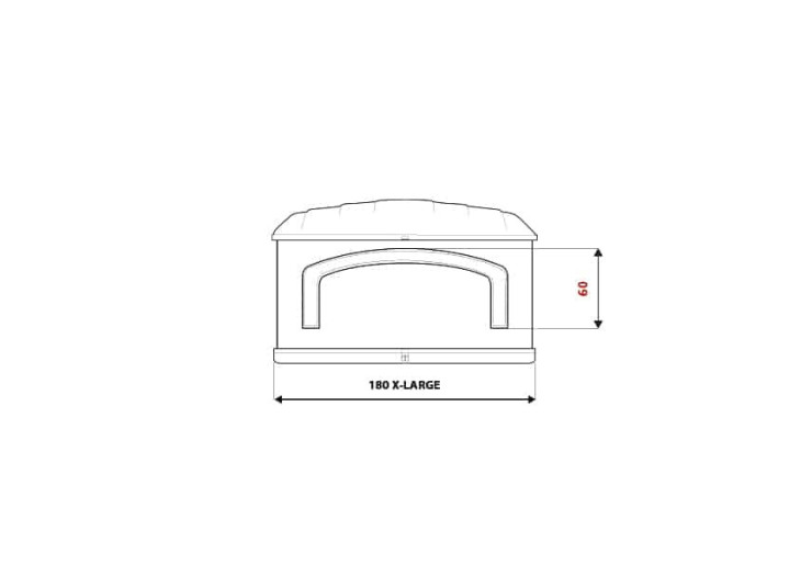 Tente de toit Autohome Maggiolina Airlander Plus Small Blackstorm