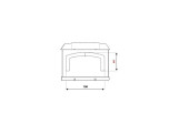 Tente de toit Autohome Maggiolina Grand tour 360° Small Carbone