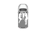Tente de toit Autohome Maggiolina Grand tour 360° Small Carbone