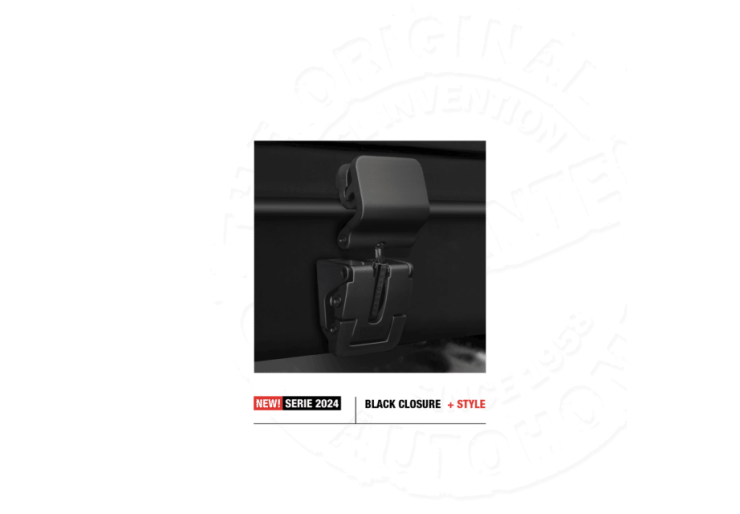 Tente de toit Autohome Maggiolina Grand tour 360° Small Blackstorm