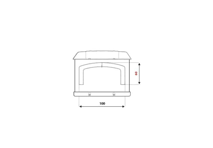 Tente de toit Autohome Maggiolina Grand tour 360° Small Blackstorm
