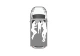 Tente de toit Autohome Maggiolina Grand tour 360° Small Blackstorm