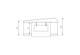 Tente de toit Autohome Maggiolina Extrême Small Blackstorm