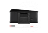 Tente de toit Autohome Maggiolina Extrême Small Blackstorm
