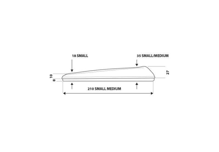 Tente de toit Autohome Maggiolina Extrême Small Blackstorm