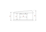 Tente de toit Autohome Maggiolina Extrême Small Blackstorm
