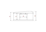 Tente de toit Autohome Maggiolina Carbon fiber Small