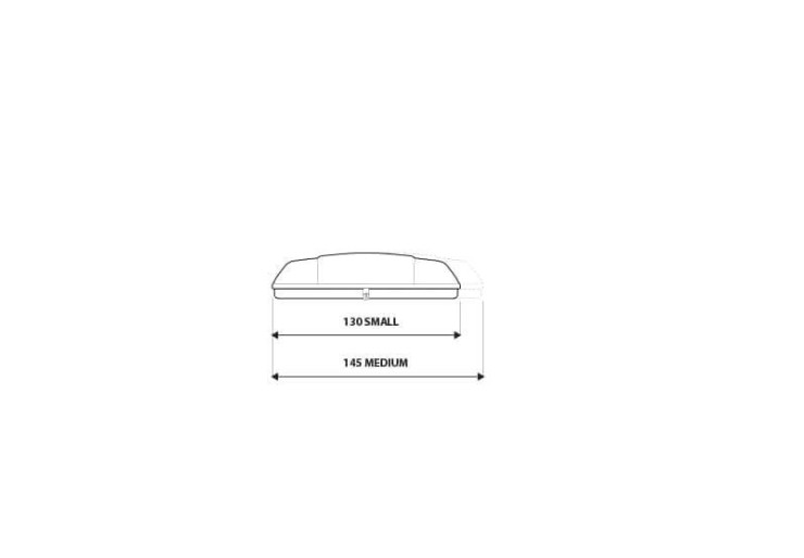 Tente de toit Autohome Maggiolina Carbon fiber Small