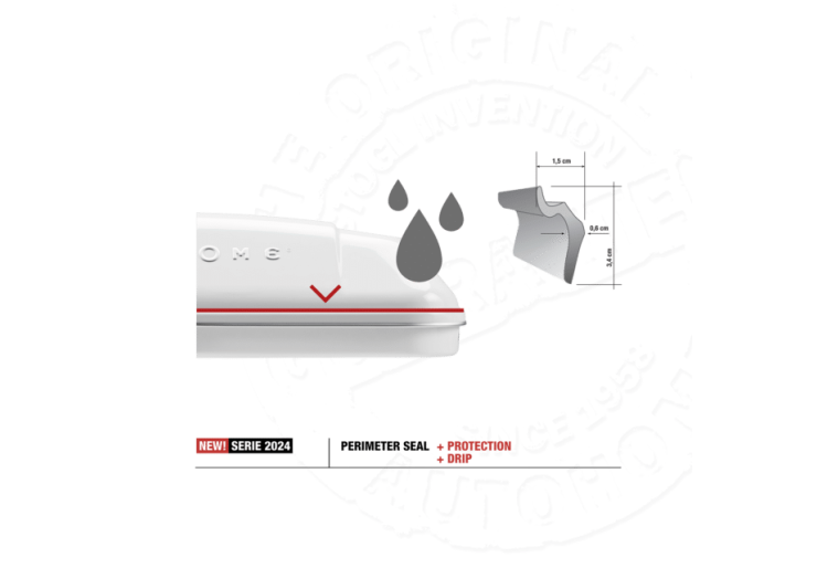 Tente de toit Autohome Airtop Classique Small Gris