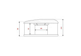 Tente de toit Autohome Airtop Classique Small Gris