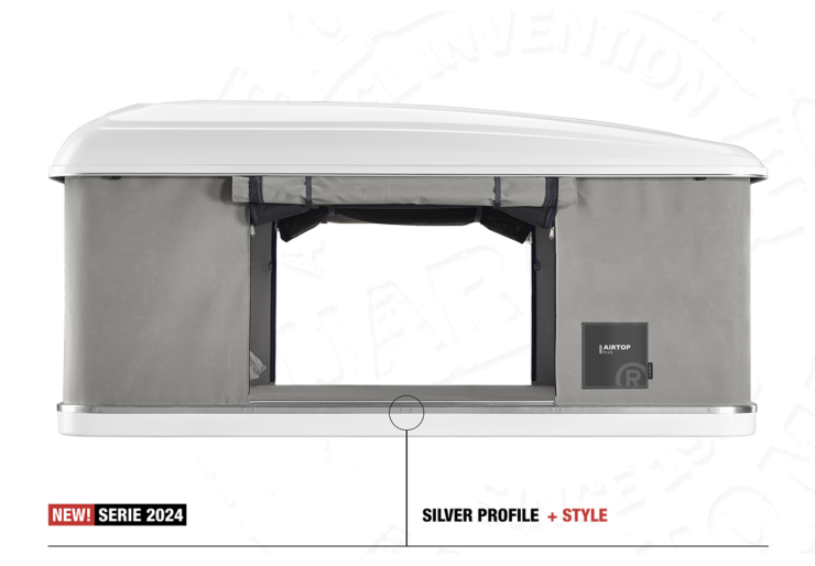 Tente de toit Autohome Airtop Plus Small Gris