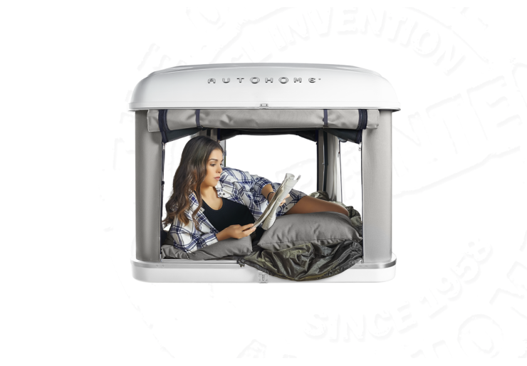 Tente de toit Autohome Airtop Plus Small Gris