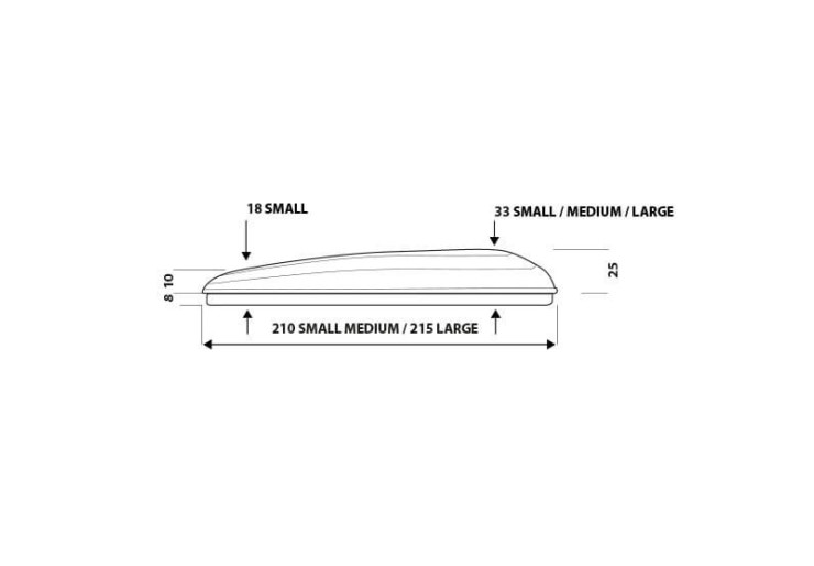 Tente de toit Autohome Airtop Plus Small Gris