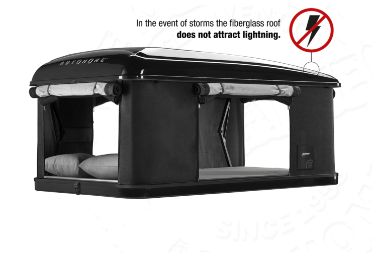 Tente de toit Autohome Airtop Plus Small Blackstorm