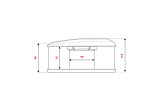 Tente de toit Autohome Airtop Plus Small Blackstorm