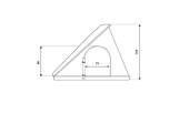 Tente de toit Autohome Columbus Variant Small Gris