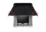 Tente de toit Autohome Columbus Variant Small Gris