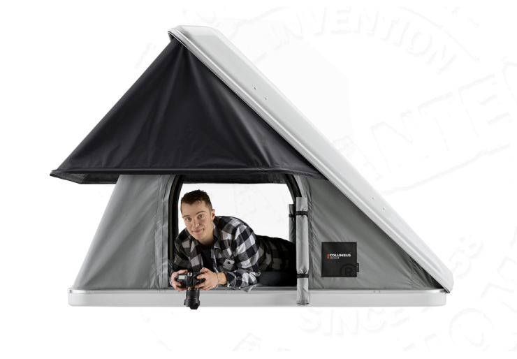 Tente de toit Autohome Columbus Variant Small Gris