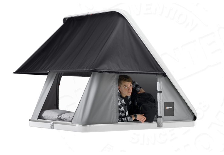 Tente de toit Autohome Columbus Variant Small Gris