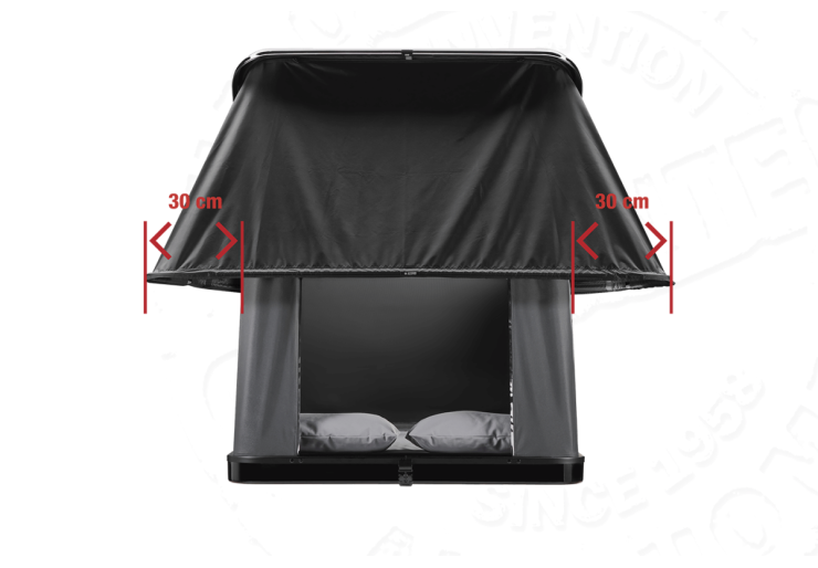 Tente de toit Autohome Columbus Variant Small Blackstorm