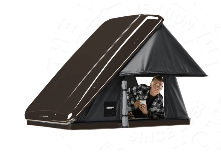 Tente de toit Autohome Columbus Carbon fiber Small