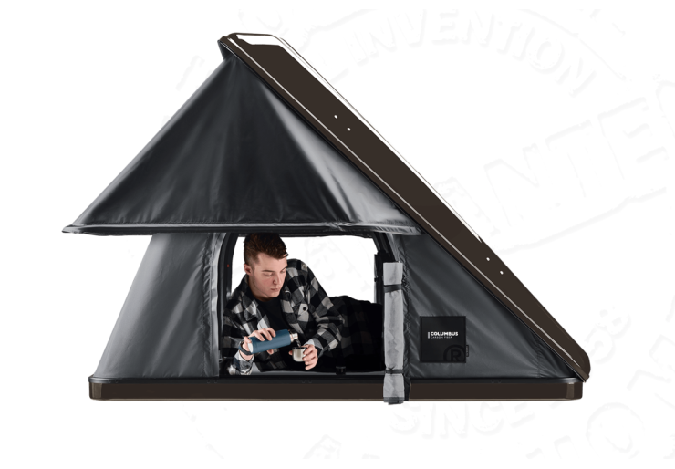 Tente de toit Autohome Columbus Carbon fiber Small