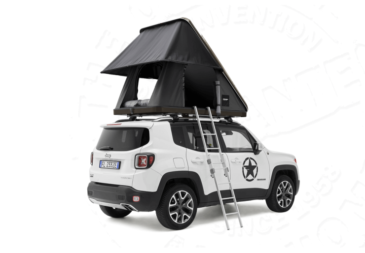Tente de toit Autohome Columbus Carbon fiber Small