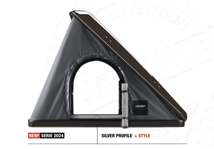 Tente de toit Autohome Columbus Carbon fiber Small