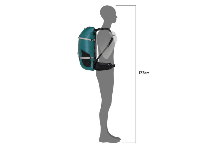 Sac à dos Ortlieb Atrack Petrol