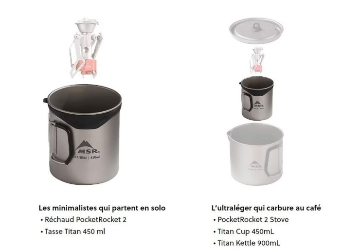 Adaptateur déporté LowDown™ MSR pour réchaud
