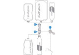 Adaptateur déporté LowDown™ MSR pour réchaud