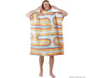 Poncho Retro Curve S/M PackTowl - Serviette microfibres