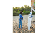Poncho Botanical S/M PackTowl - Serviette microfibre