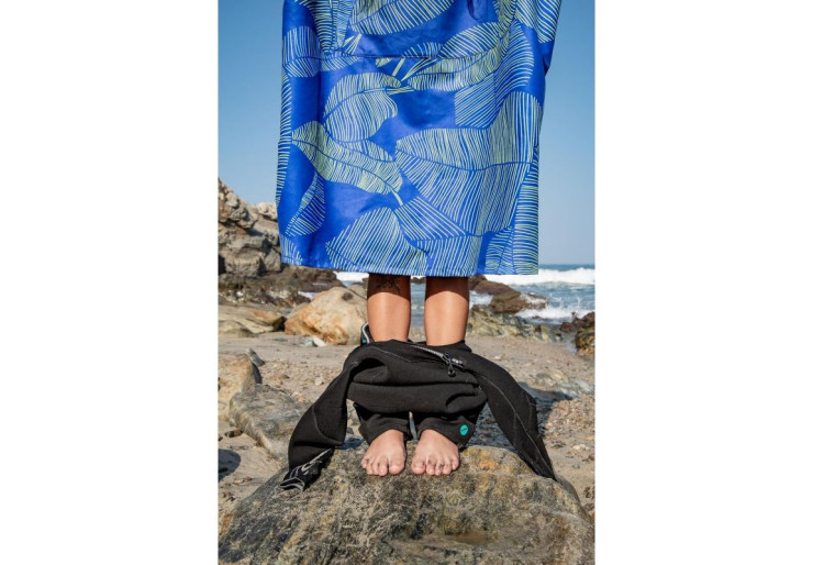 Poncho Botanical L/XL PackTowl - serviette microfibres