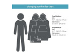 Poncho Riso Wave L/XL PackTowl - Serviette microfibres